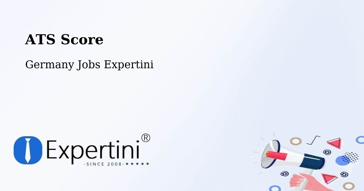 Resume ATS Score & Job Description Match Tool – Rambin - Germany Jobs Expertini