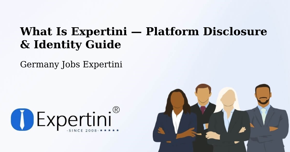 What Is Expertini — Platform Disclosure & Identity Guide – Rambin